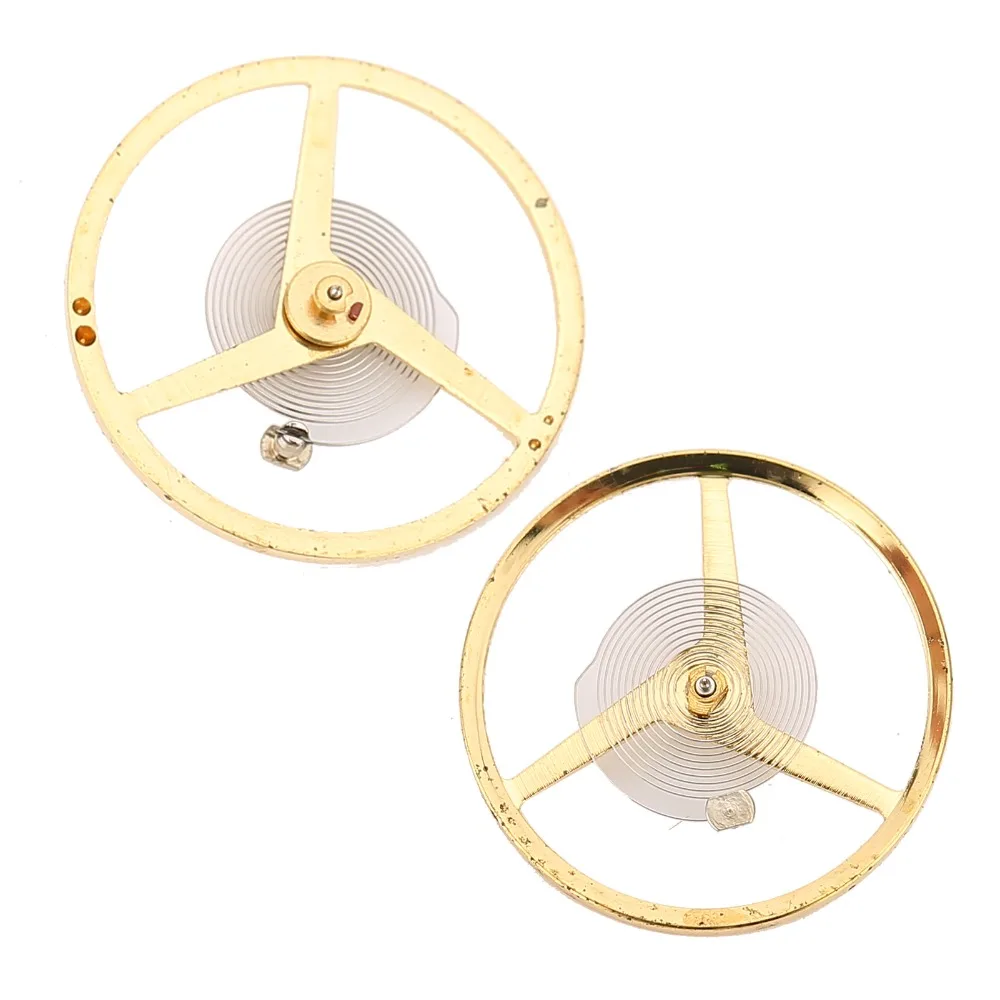 Gold Watch Balance Wheel Alloy Small Size Watch Movement Balance Wheel for For 2846 watch movement balance wheel