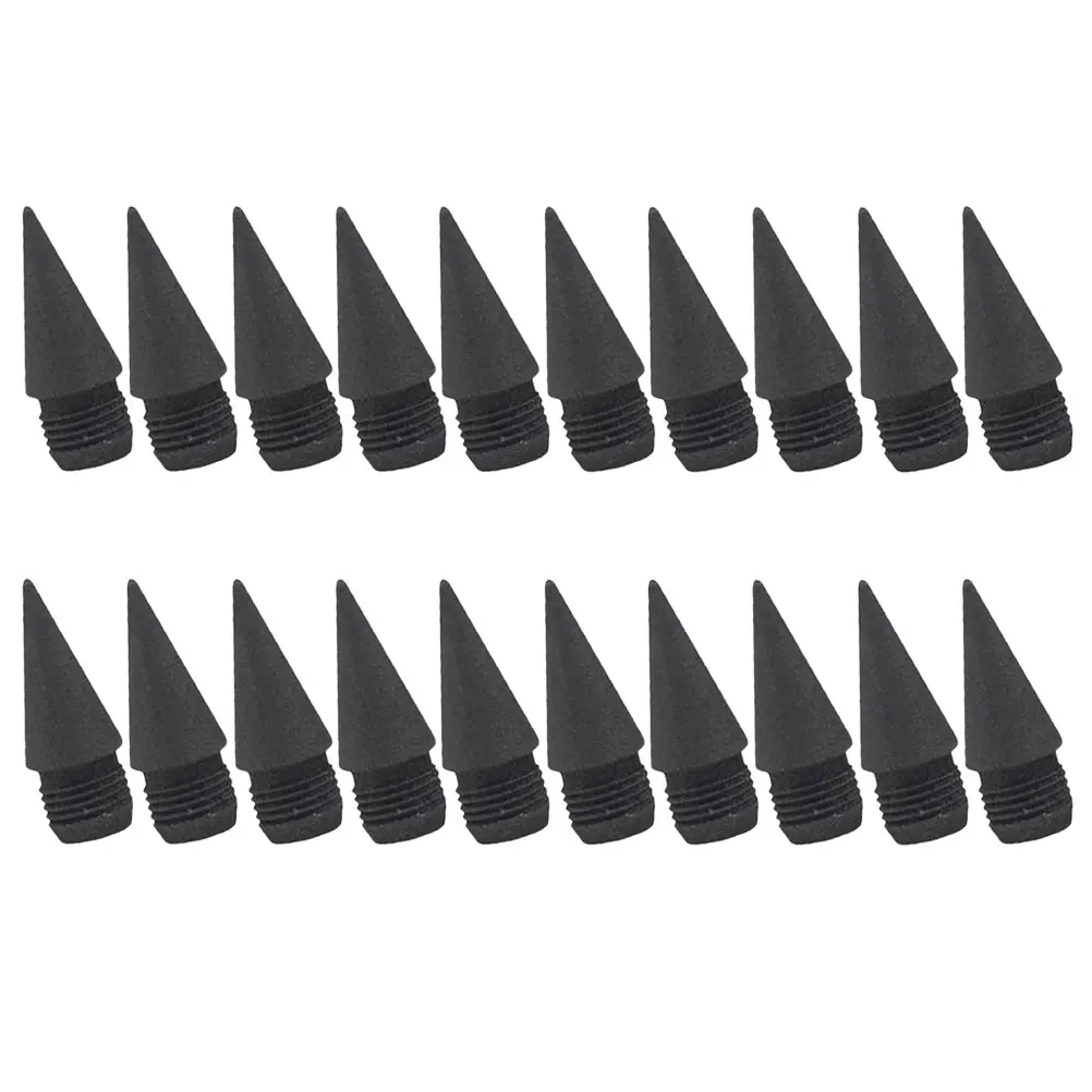 

20pcs Replaceable Pencil Tips Graphite Nibs Eternal Leads Refill Infinite Heads Writing Drawing School Office Use Storage Carry