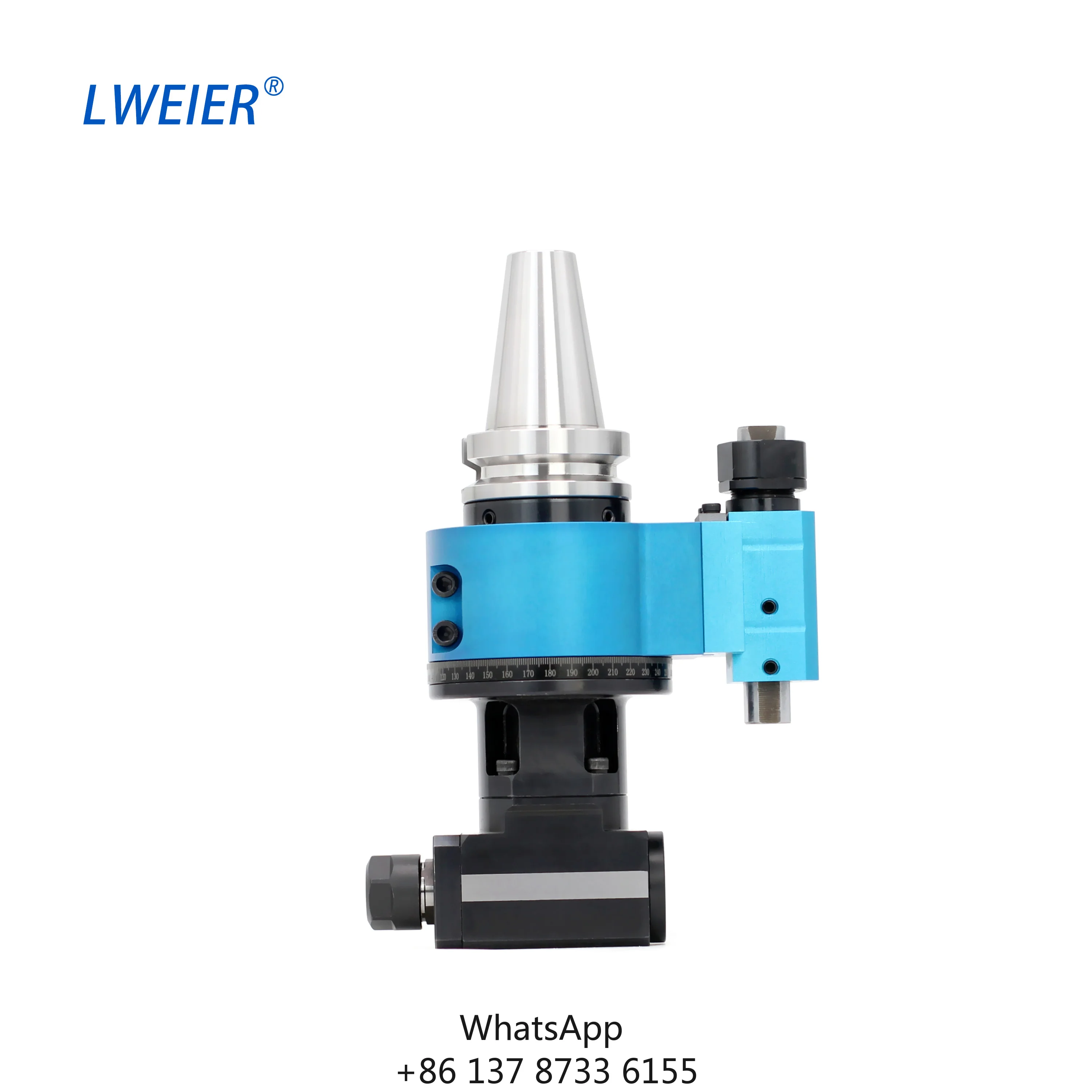 BT40 HSK63 Angle Head 100A Side Milling Machine Tools Accessories Factory Direct Sales From Manufacturer Including AG90-ER16-70