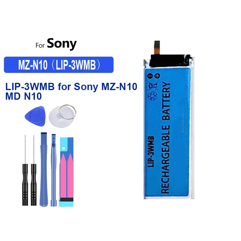 Battery 120mAh-1700mAh for Sony NWZ-W202 W252 SRS-XB10 SRS-XB12 SBH90C SBH82D F885 F886 SBH54 MZ-N10 RH1 EH1 NH1 NH3D NH1 MJ97