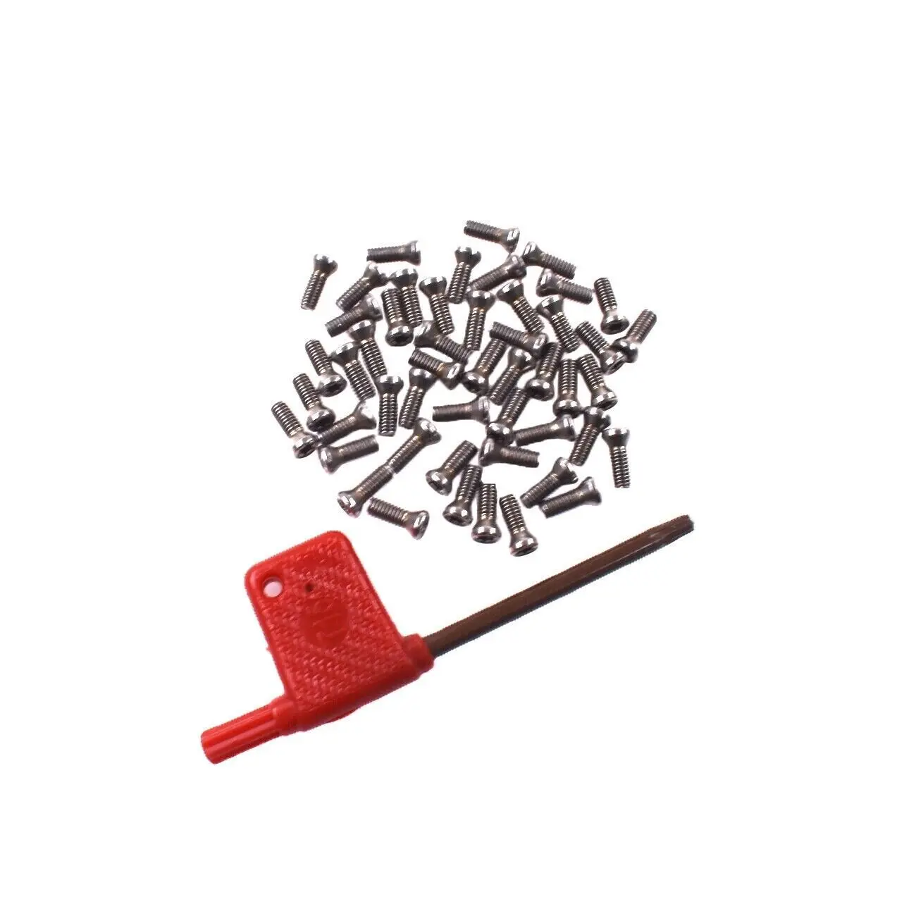 1pcs Screwdriver and 50pcs M3 x 10mm Insert Torx Screw for Carbide Inserts Lathe Tool