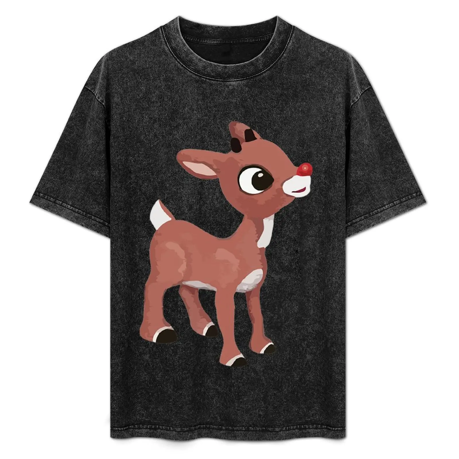 

Classic Rudolph The Red Nosed Reindeer T-Shirt printed t shirts for man man t shirt graphic T-Shirt