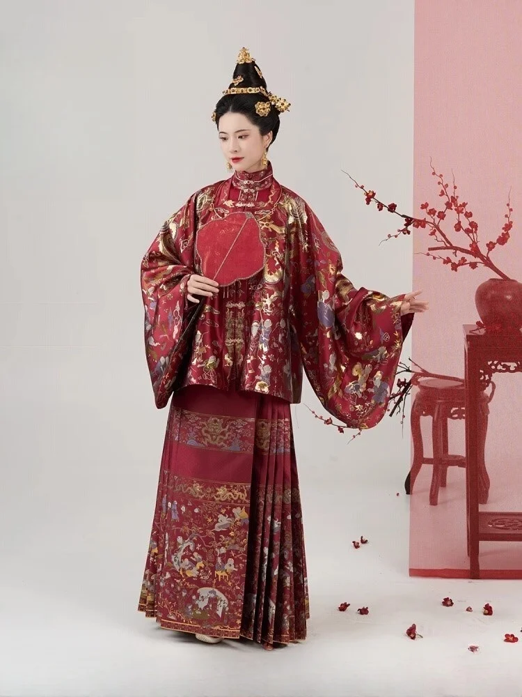 

Красочная блузка-юбка с квадратным воротником и открытым передом, платье для помолвки и тост