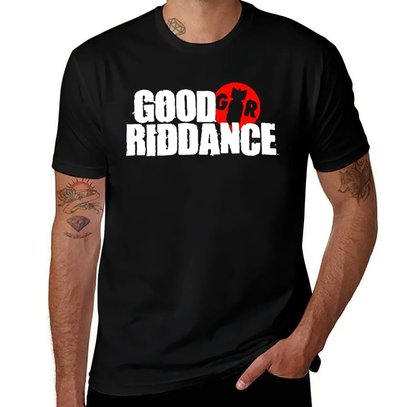 

Good Riddance T-Shirt customizeds luxury t-shirt Funny t-shirt plus sizes mens shirts graphic tee