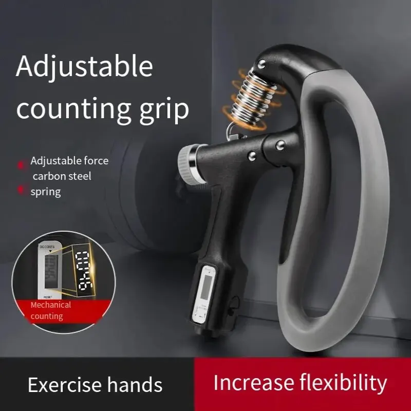 Grip Strength Device Male Professional Hand Training Adjustable 100kg Arm Strength Device Strength Training Device Female