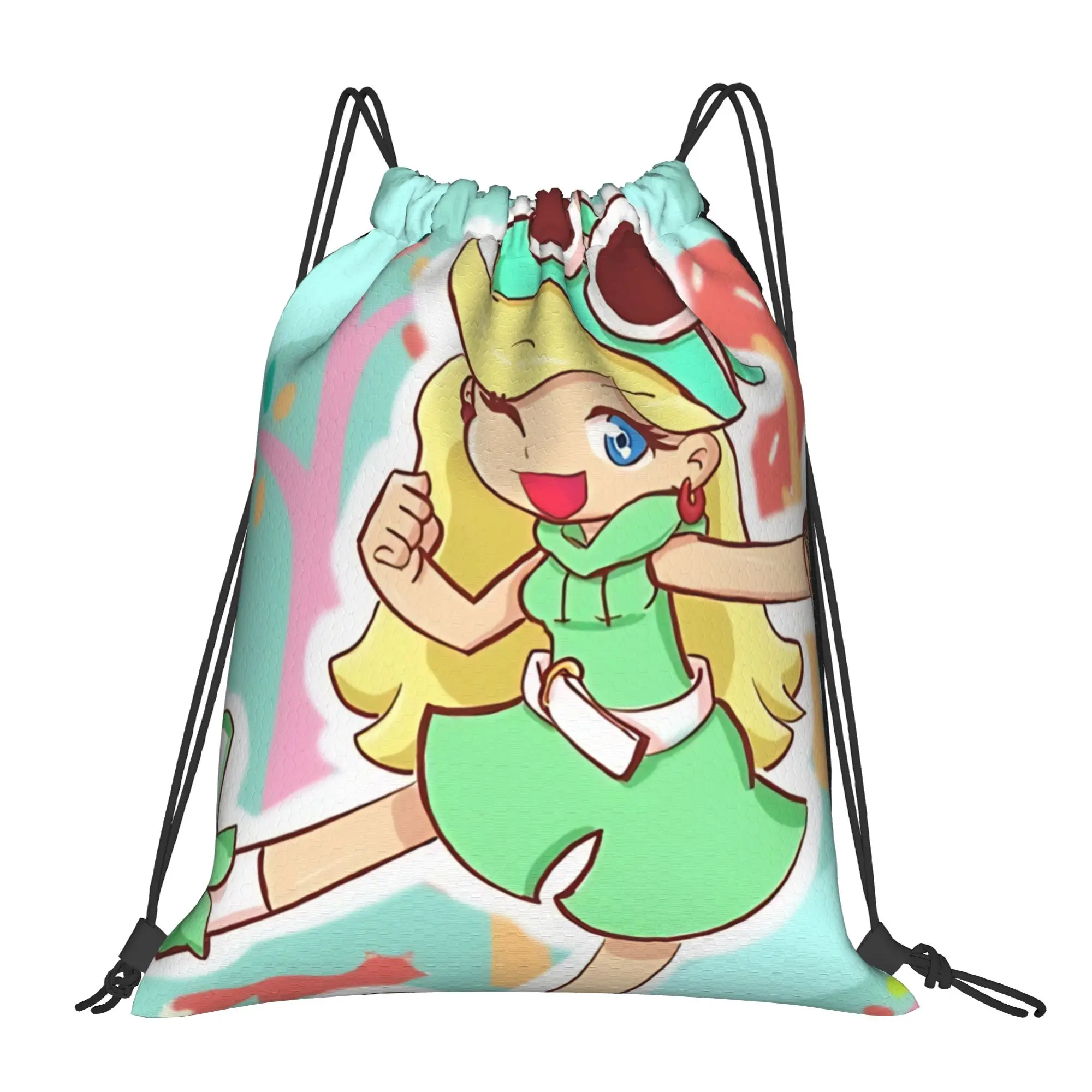 The loud house funny smiling Portable Travel Riding Gym Drawstring Storage Sporty Backpacks