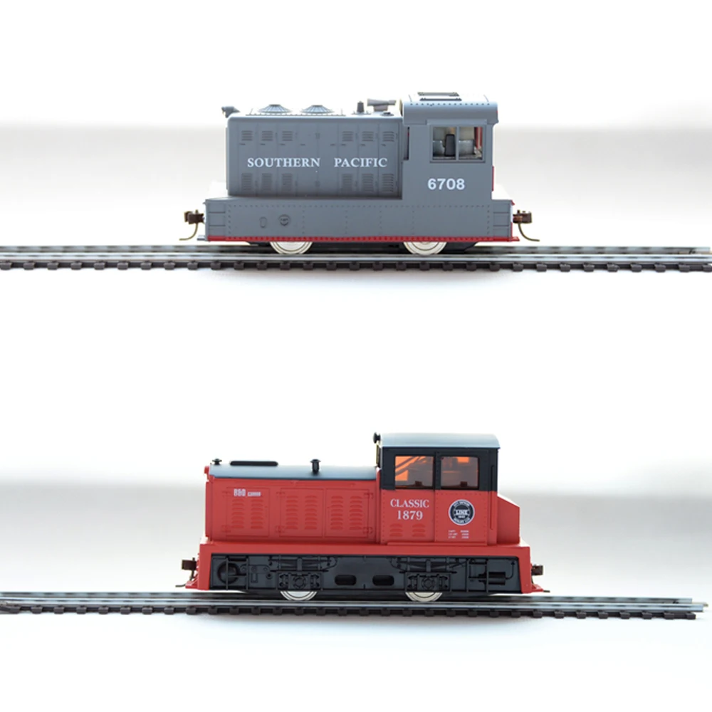 HO Type 1/87 Toy Train Powered Diesel Locomotive 96050/96000 Gray/red Two Options Collection Ornaments Boy Toy Gift