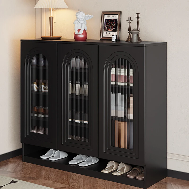 

Vertical Slippers Shoe Shelf Modern Designer Entrance Hall Living Room Wooden Shoe Cabinet Display Archivadores Home Furniture