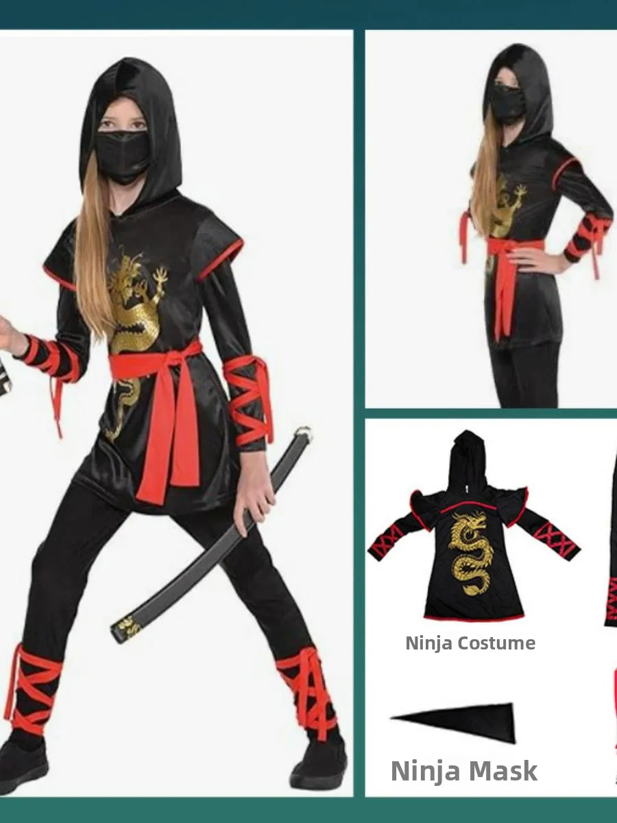 

Новинка: Детский костюм на Хэллоуин (Ниндзя, Призрак, Пират, Дракон) и традиционная китайская этническая одежда для взрослых женщин (косплей)