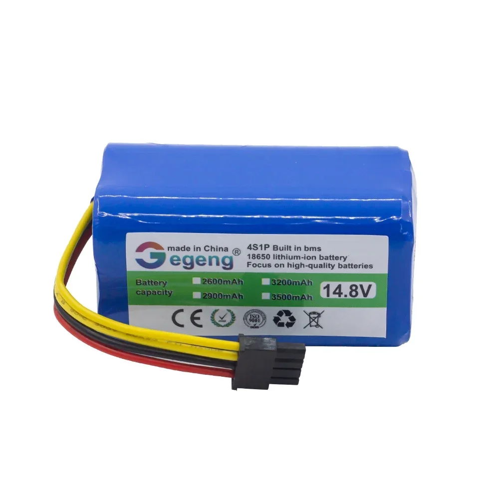 Gegeng nuova batteria agli ioni di litio 14.8V/14.4V per LIFERO RX9 360 S5 S7pro T90 per SRV 9250BK per Proscenic KAKA760 estate P1 P1S P2S P3