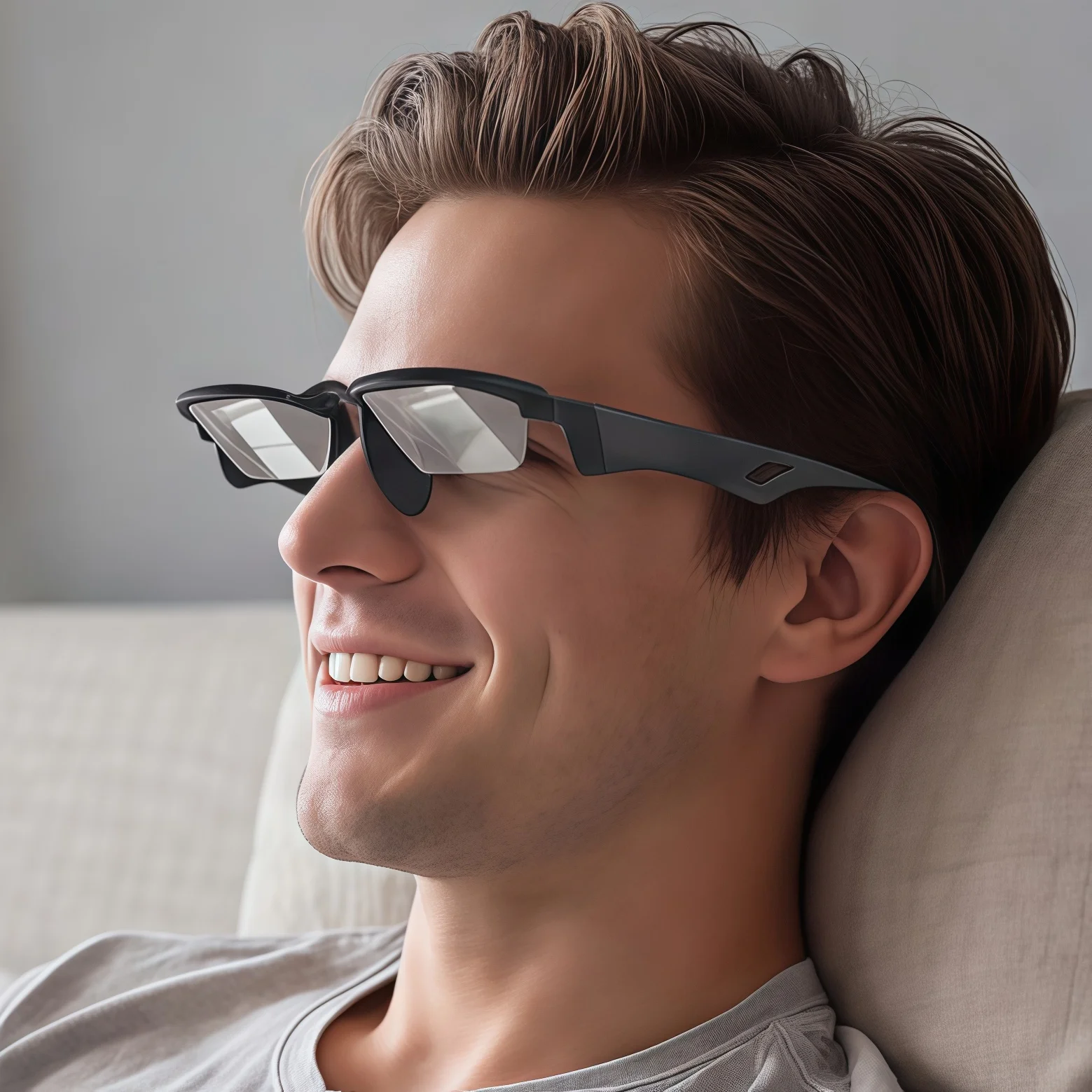 New Orens Upgraded Ultra-light Orens Lazy Glasses Refraction Glasses to Play Games, Mobile Phones to Watch TV.