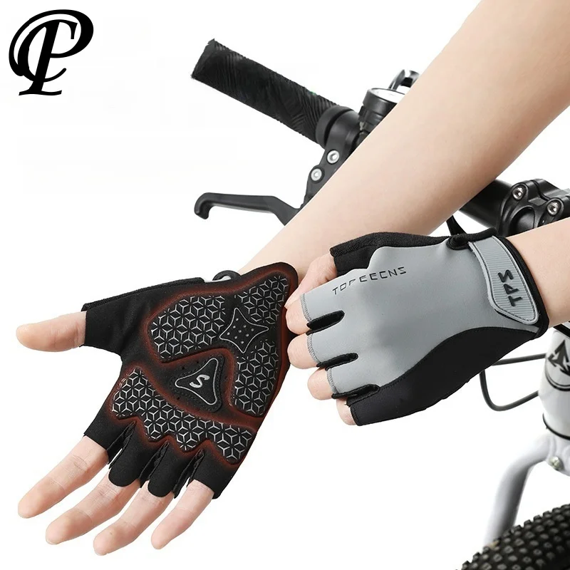 

Велосипедные перчатки для спортзала с половиной пальца, горный велосипед, бодибилдинг, тренировки, спорт, тяжелая атлетика, ciclismo mtb, аксессуары для мужчин и женщин