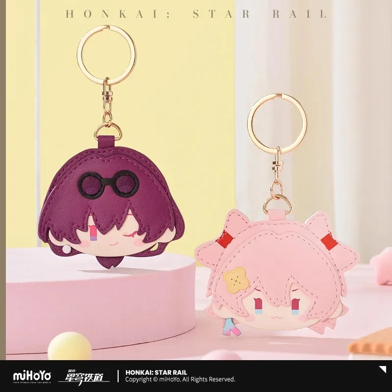 miHoYo Gioco Ufficiale Honkai Star Rail PU Ciondolo 7 marzo Kafka DanHeng JingYuan Anime Prop Portachiavi Cartoon Cosplay Regali di Natale