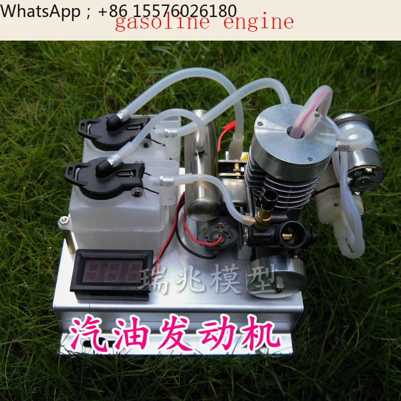 One click start mini methanol fuel engine, small liquid fuel water-cooled generator