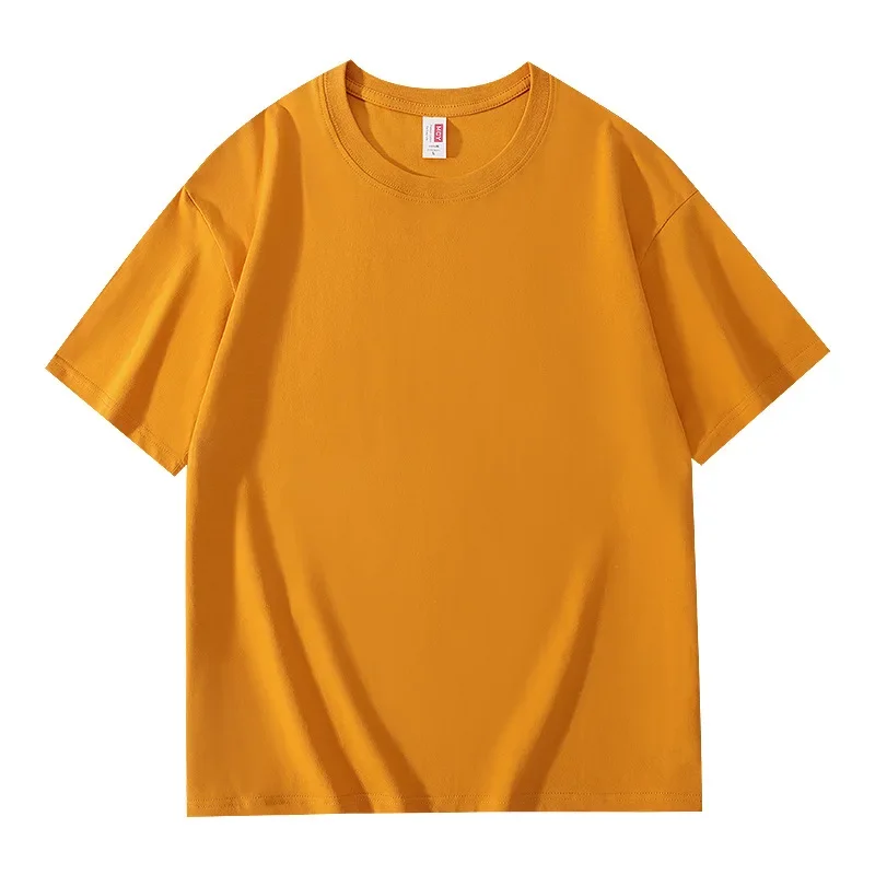 تي شيرت رجالي من القطن الخالص 200 جرام، نسيج من القطن الخالص عالي الجودة، فضفاض، مثالي للصيف ومناسب للجميع!