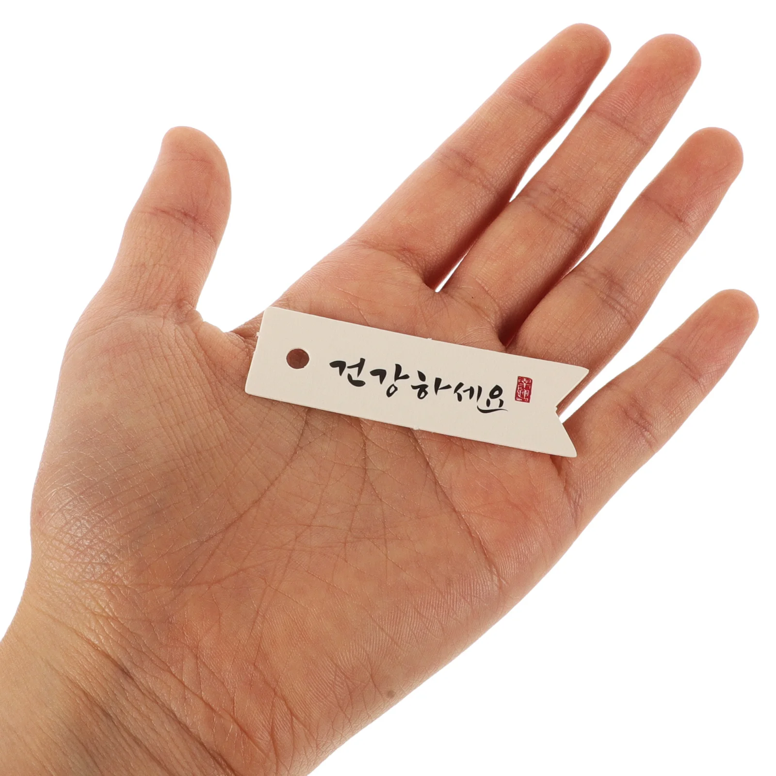 100 Stück koreanische Segenskarten zum Selbermachen, Geschenkverpackungsetiketten, kreative Geschenkverpackung, dekorative Mehrzweck-Verpackungsetiketten, Festivalkarten