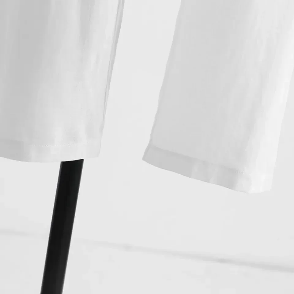 بدلة هانفو الشعبية تانغ ثوب النوم التأثيري أداء هانفو ملابس داخلية ملابس نوم صينية قديمة بيجامة أبيض وأسرة هان