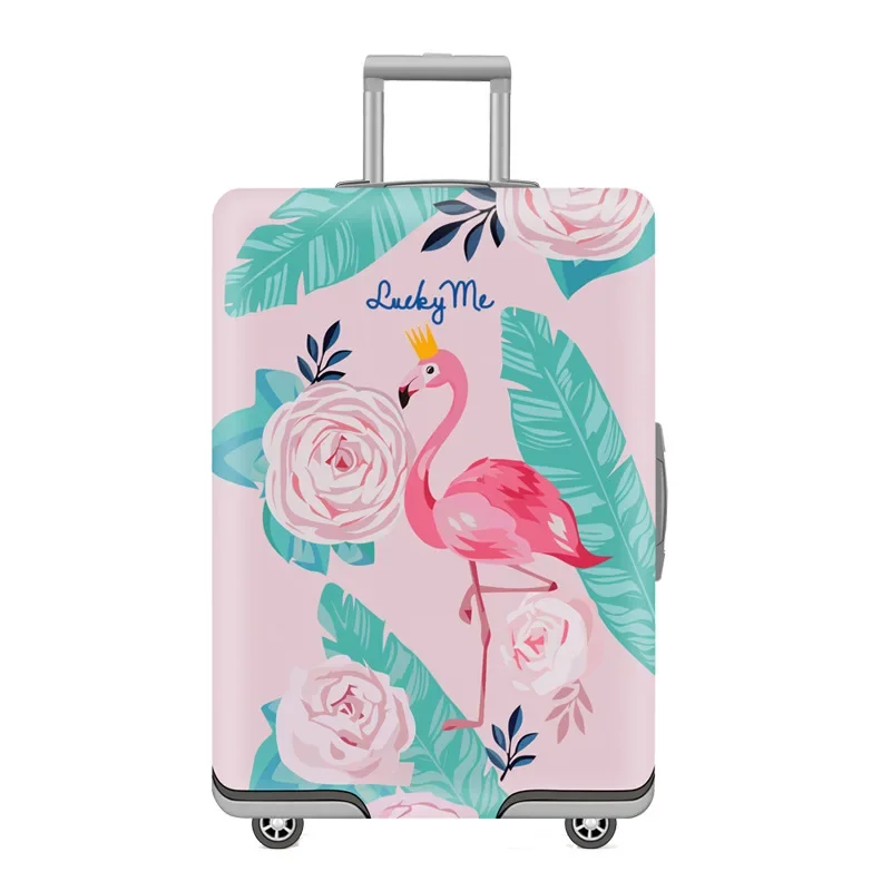 Juste de bagage élastique pour enfants, housse de bagage de voyage, housse de bagage de dessin animé, accessoires de voyage