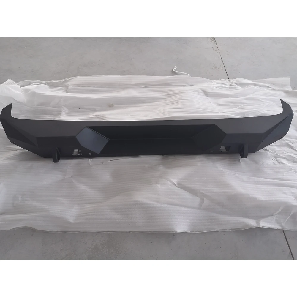 

For Jeep For Wrangler JL 2018+ Black Steel Rear Bumper JL1129