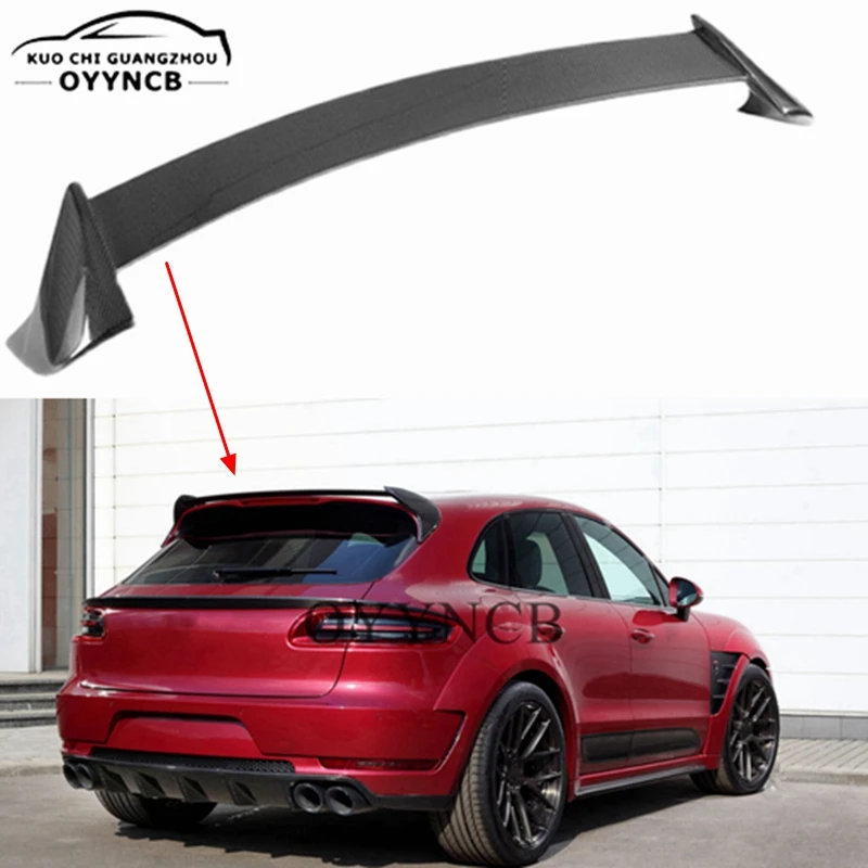 For Porsche Macan 2014-2017  Rear Roof spoiler Hatchback Rear Trunk Lip Wing