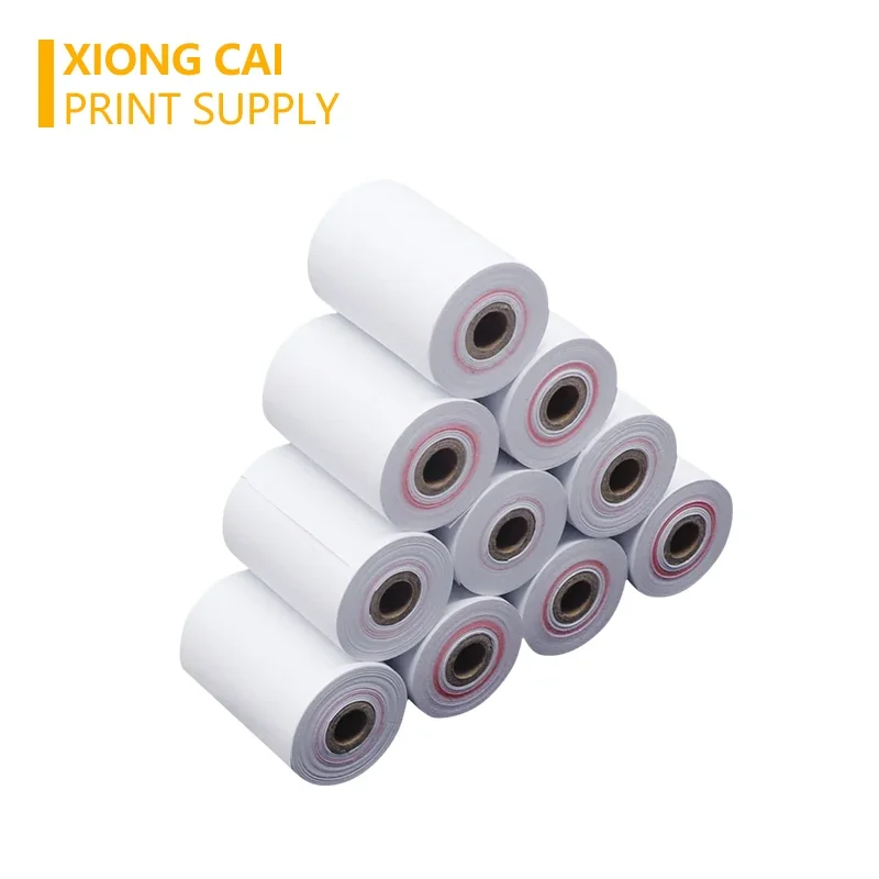 For Thermal 44X30 57X30 57X35 57X37 57X50mm  Thermal Receipt Paper POS Cash Register Receipt Roll For Thermal Printer