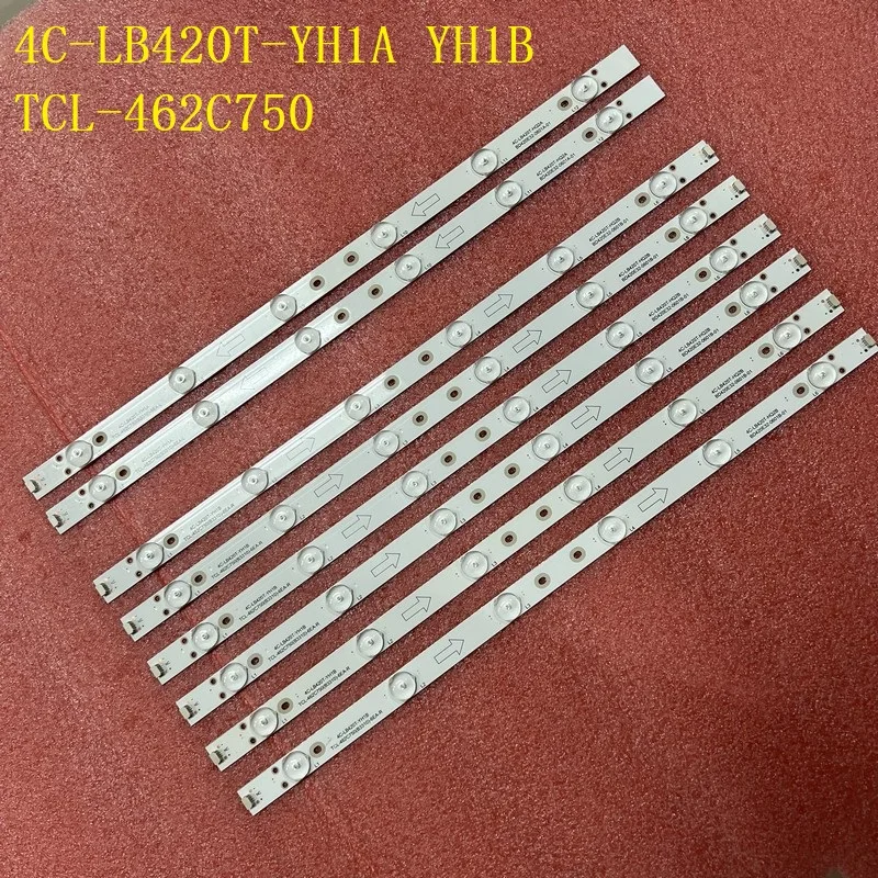 LED Backlight strip For MTV-4225LT2 Ph42b25dg Ph42b25 4C-LB420T-YH1A YH1B FUSION FLTV-42T25 TV-462C750 DP42D24 L42F3309B