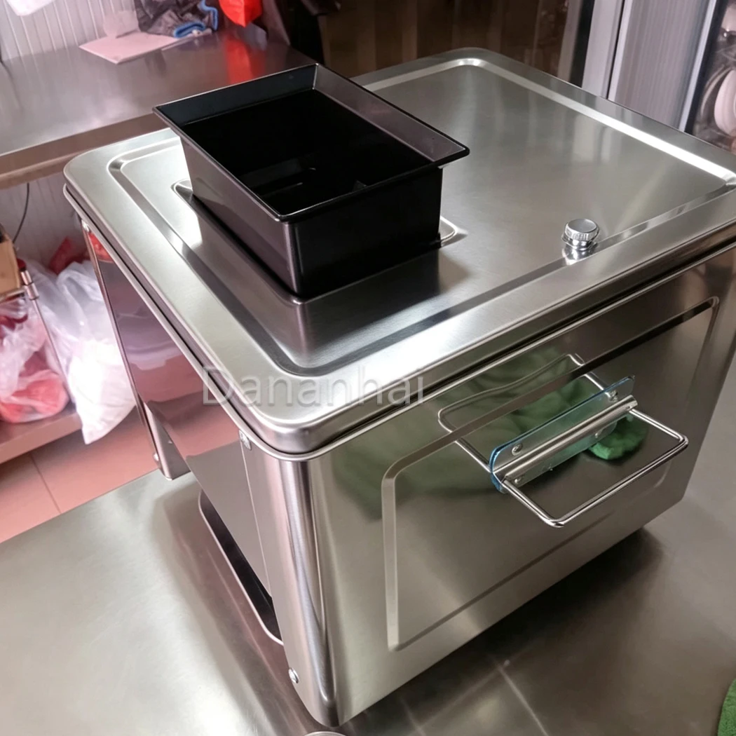 110V/220V Commercial Meat Slicer Shredder Machine Electric Food Cutter for Deli Restaurant Meat Application