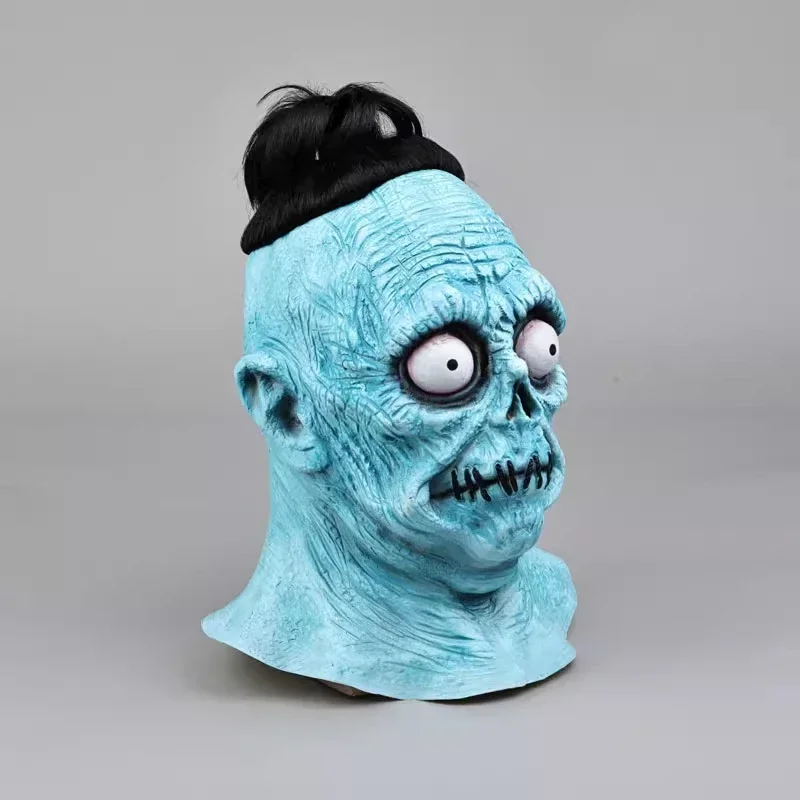 Cosplay Headgear Blue Skull Mask Halloween Party Role Play Props For Men And Women