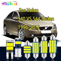 Canbus For Volvo S40 VS 544 Sedan 1996-2009 2010 2011 2012 LED Interior Dome Map Light Bulbs Kit Car Accessories No Error