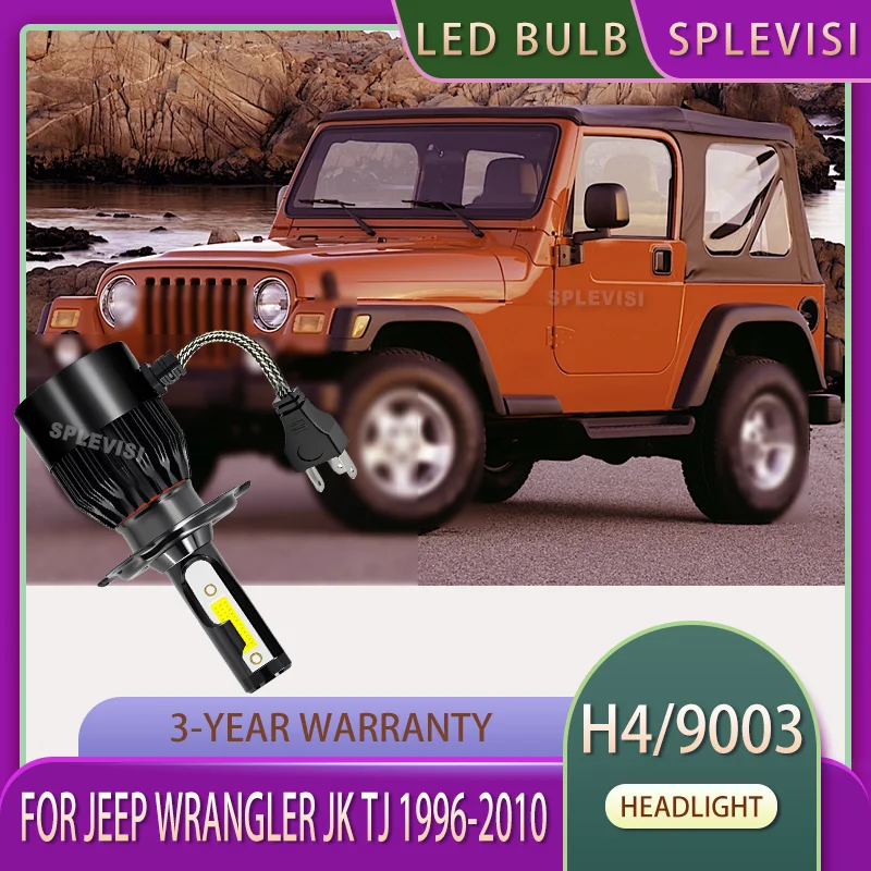 

The fan is quiet and efficient LED Car Light For JEEP WRANGLER JK TJ 1996-2000 2001 2002 2003 2004 2005 2006 2007 2008 2009 2010