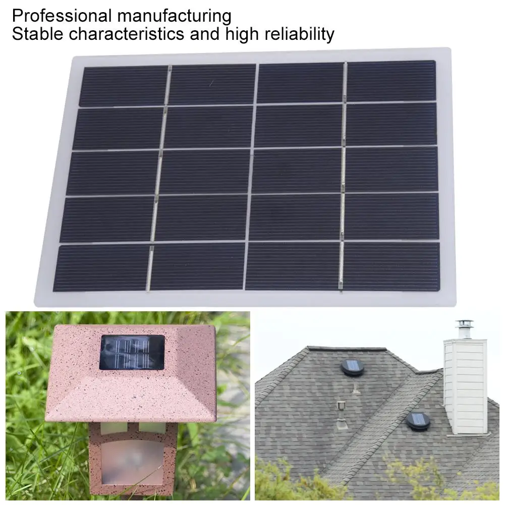 5V Polycrystalline Solar Panel 2/3/4W Laminated Battery Plate for Outdoor Use - Eco-Friendly Power Tool