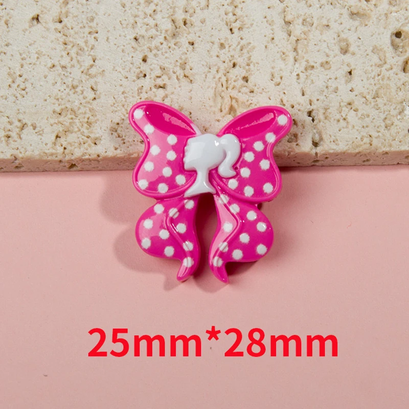 10PCS 3D Beauty Ponytail Girl Nail Charms Cool Girls Bow Acrylic DIY Handmade Jewelry Nail Art Decoration