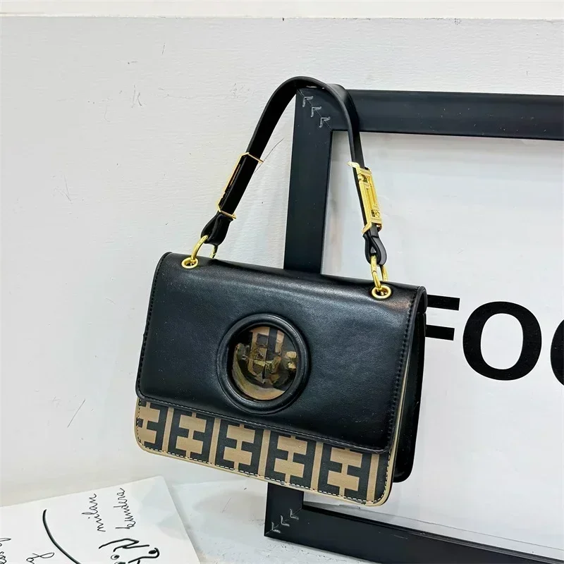 

Trendy Women's Leather Shoulder Bag Designer Crossbody Handbag Luxury Brand Elegant Tote For Ladies Office Travel