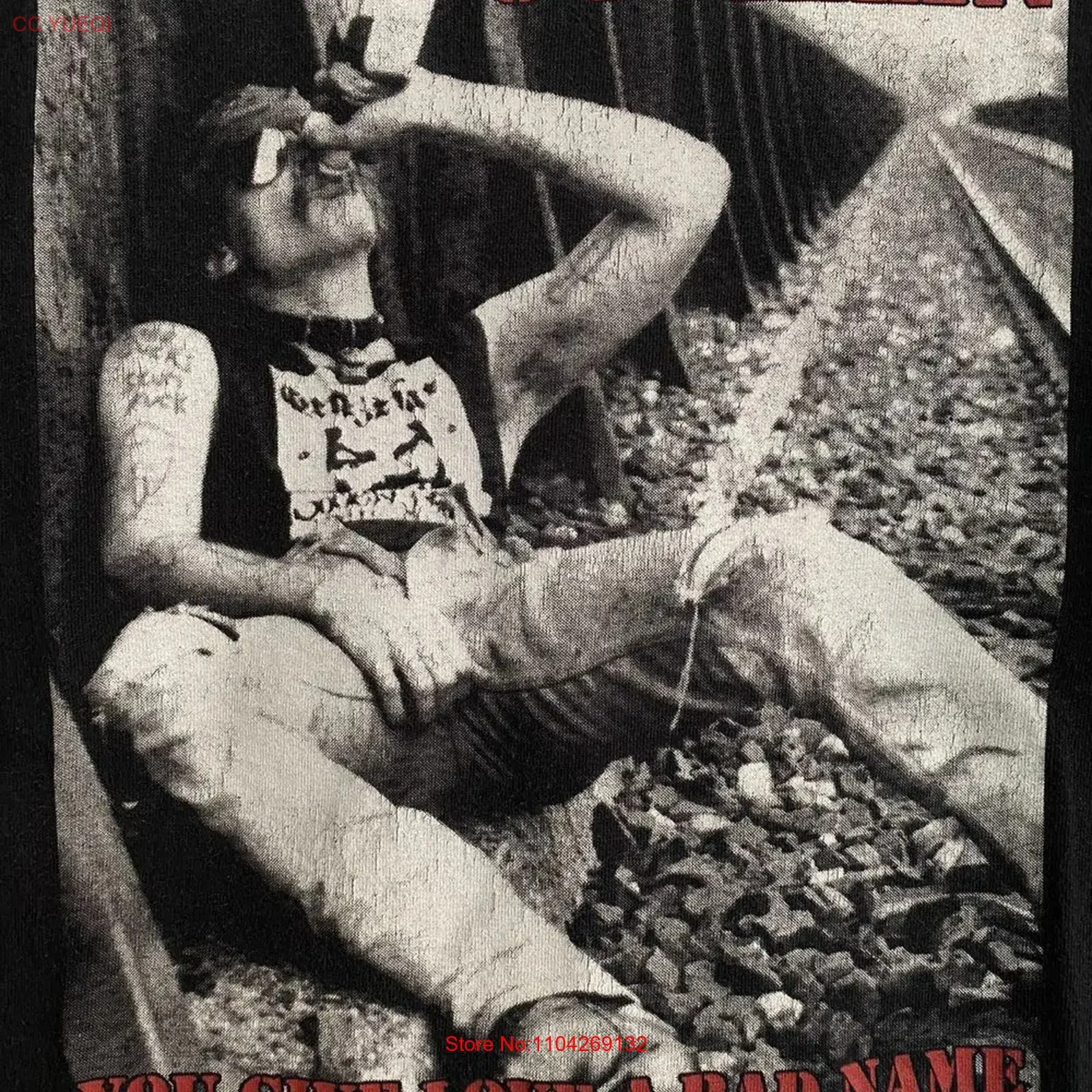 Vintage Fashion Names - GG Allin You Give Love A