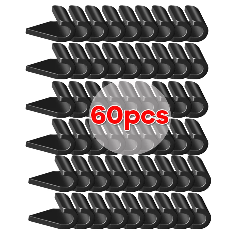 6-60PCS Auto Universal Kabel Clip Keine Spur Abnehmbare Clip Multi-funktionale Feste Draht Clip Ladegerät daten Kabel Befestigung Kabel Halter