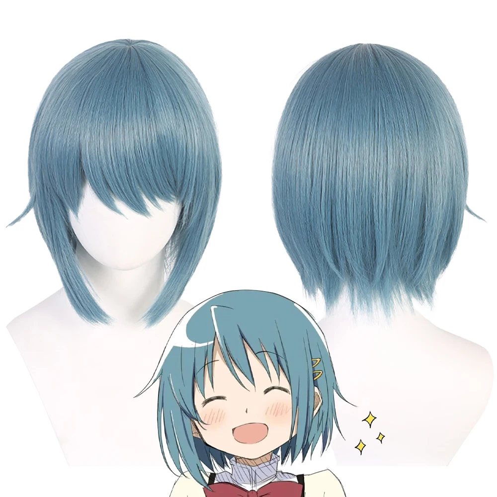 شعر صناعي أنيمي Puella Magi Madoka Magica هو شعر مستعار مقاوم للحرارة مناسب للعب الأدوار اليومي للحفلات النسائية #3