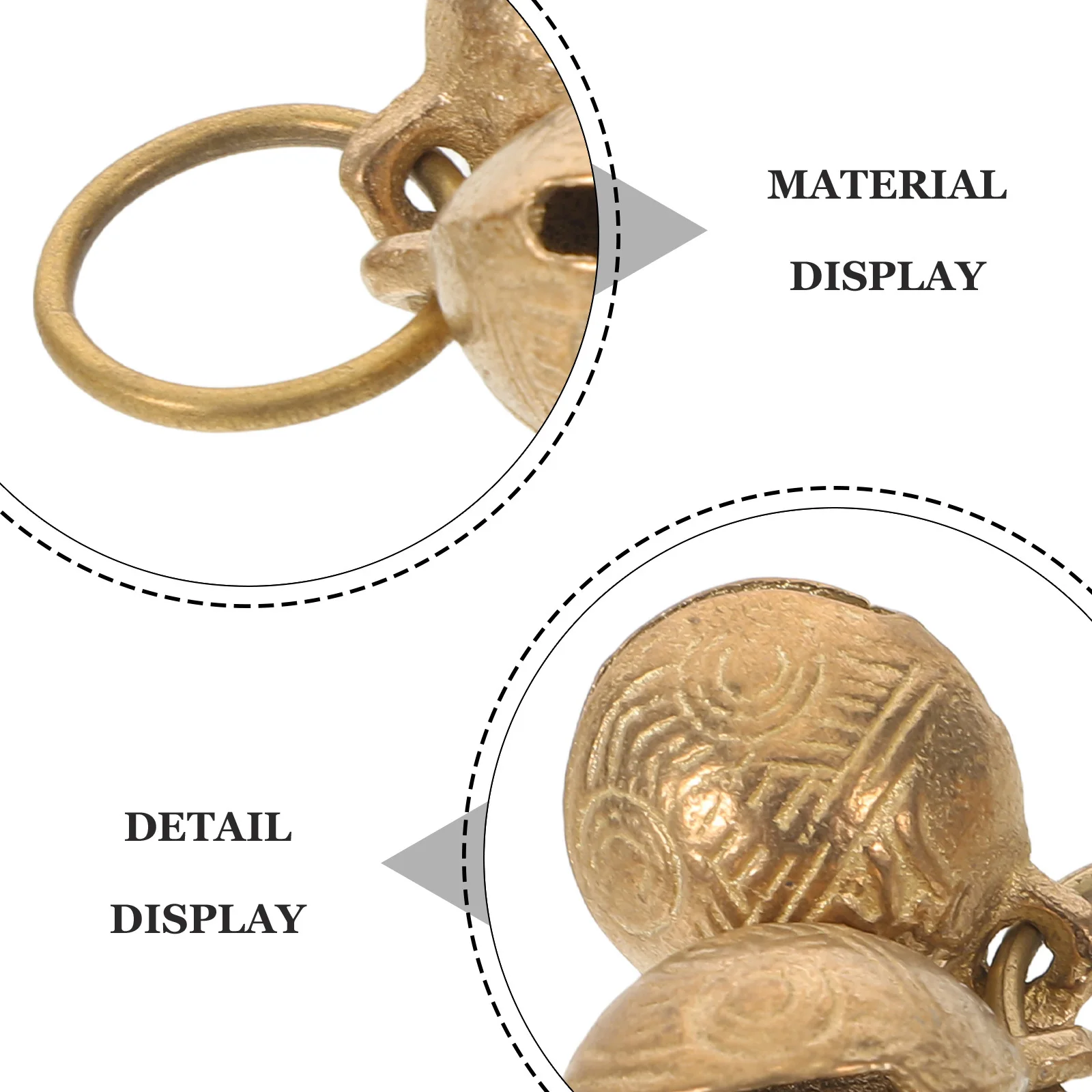 20 قطعة متعددة الوظائف طوق الحيوانات الأليفة أجراس النمر رئيس تصميم مقاومة للاهتراء طوق بكلاب أجراس الحيوانات الأليفة قلادة جرس لجرو هريرة