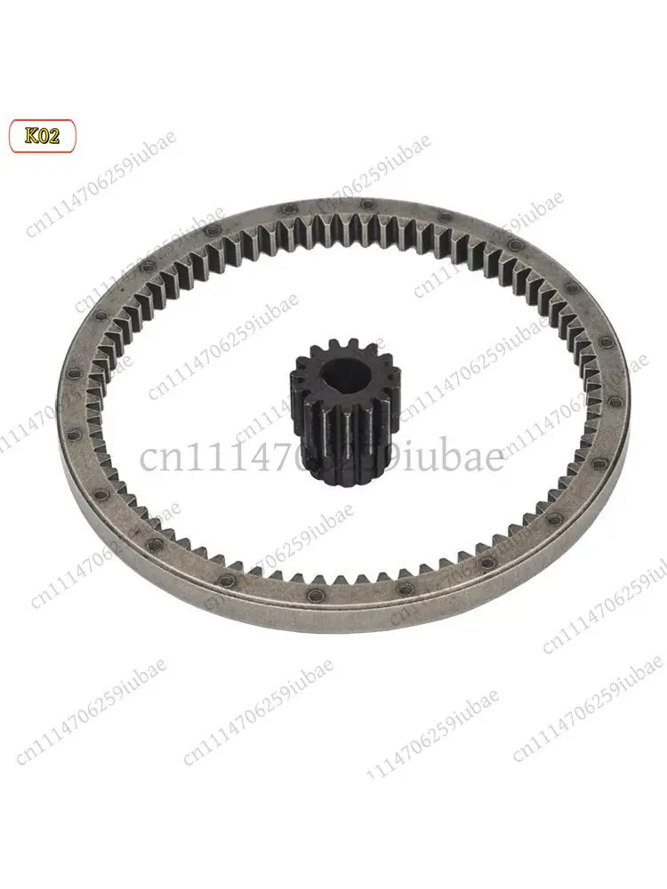 M1 78Teeth Internal Ring Gear For Chassis Turntable 1/12 RC Hydraulic Excavator Engineering Crane Truck Rotary Parts