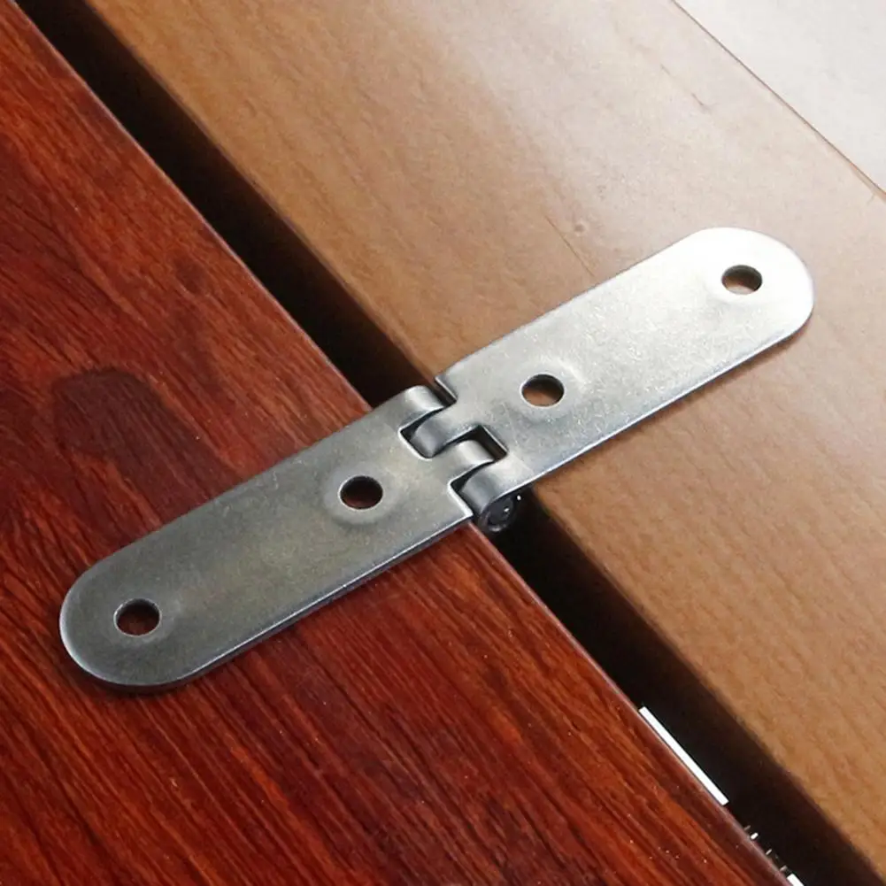 Cabinet Hinge 180-degree Foldable Flap Hinges for Cabinet Furniture Set of 8 Smooth Screw-on Hinges Corrosion Resistant Hardware