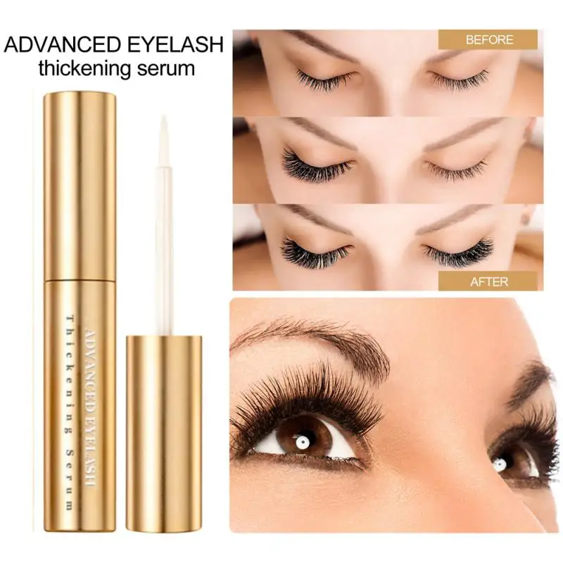 Fast Eyelash Growth Serum 7 Days Natural Eyelash Enhancer Longer Fuller Thicker Lashes Treatment Products Eye Care Makeup