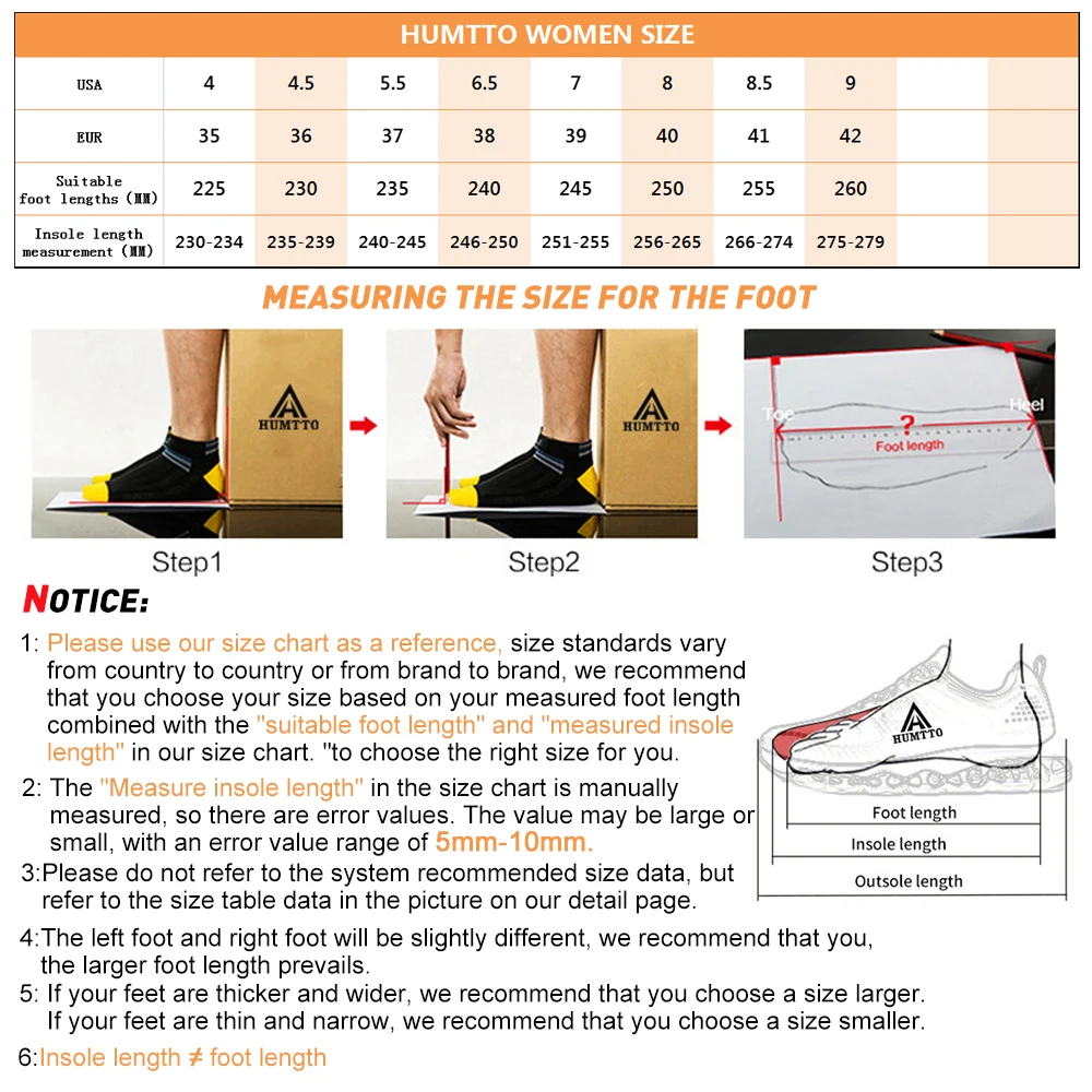 HUMTTO Hiking Shoes Non-slip Sneakers for Women Breathable Luxury Designer Trekking Women's Sports Shoes Casual Outdoor Trainers