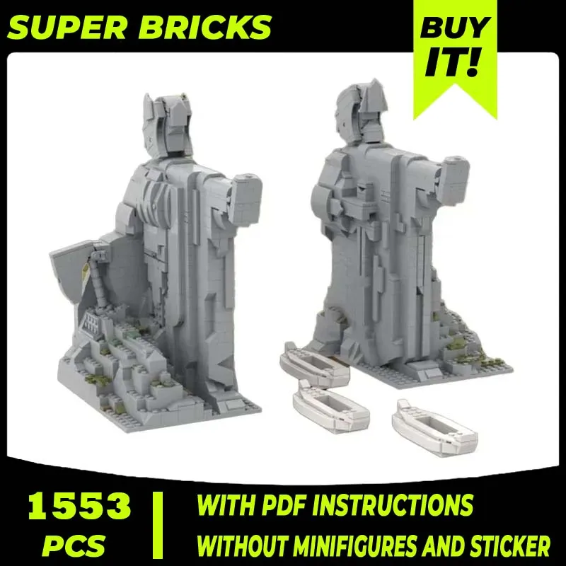 

Стовки королей, изготовленные на заказ модели, кольца, фильм Moc, строительные блоки, технологические кирпичи, сделай сам, замок средневекового времени, детские игрушки