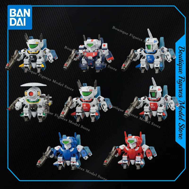 Bandai Original SD MACROSS VALKYRIE SPECIAL SET 1 2 VE-1 VF-1A VF-1J VF-1S Anime Figures Assembly Model Collection Gift Kids Toy