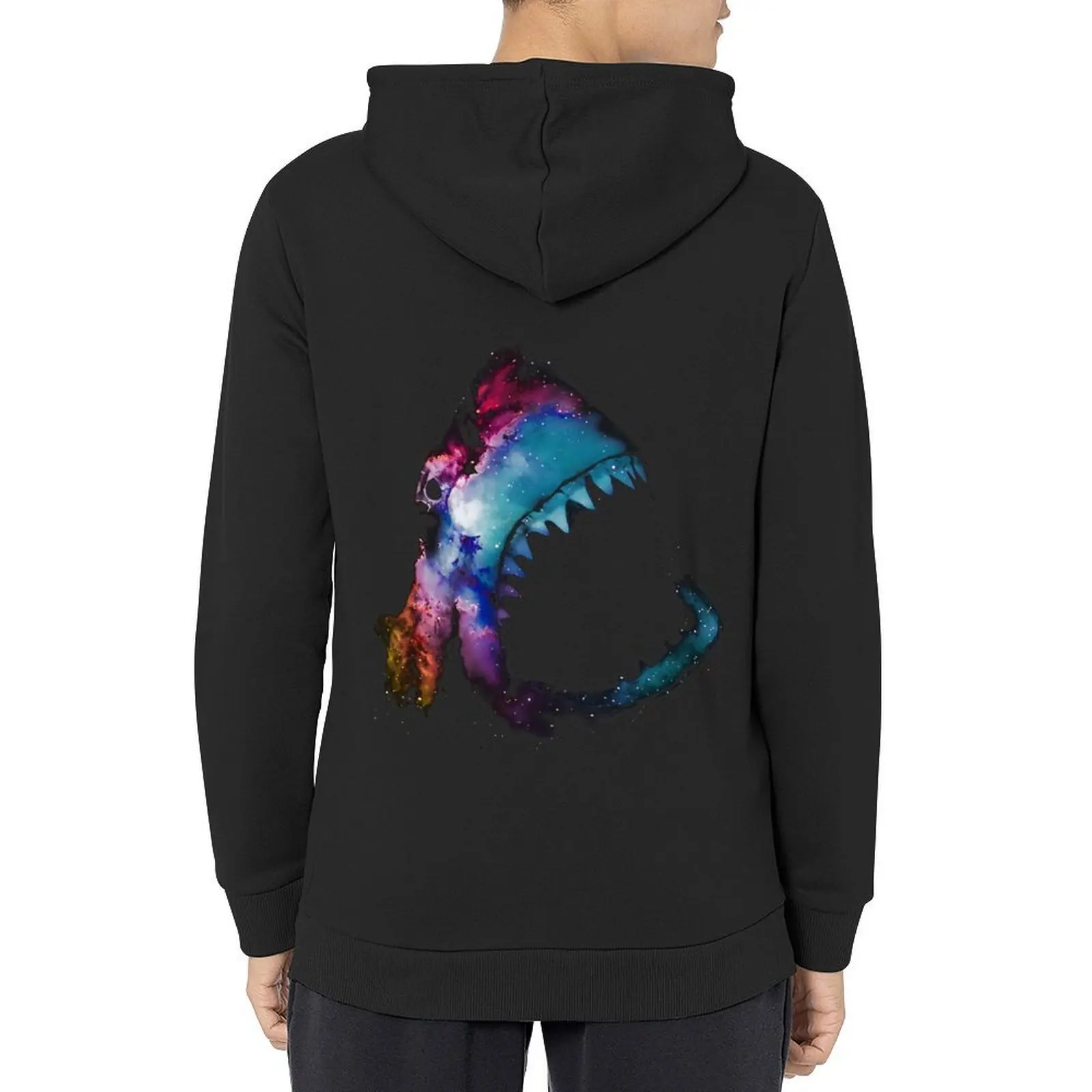 

Space Shark Hoodie korean autumn clothes aesthetic clothing men's winter sweater anime clothes graphic hoodies