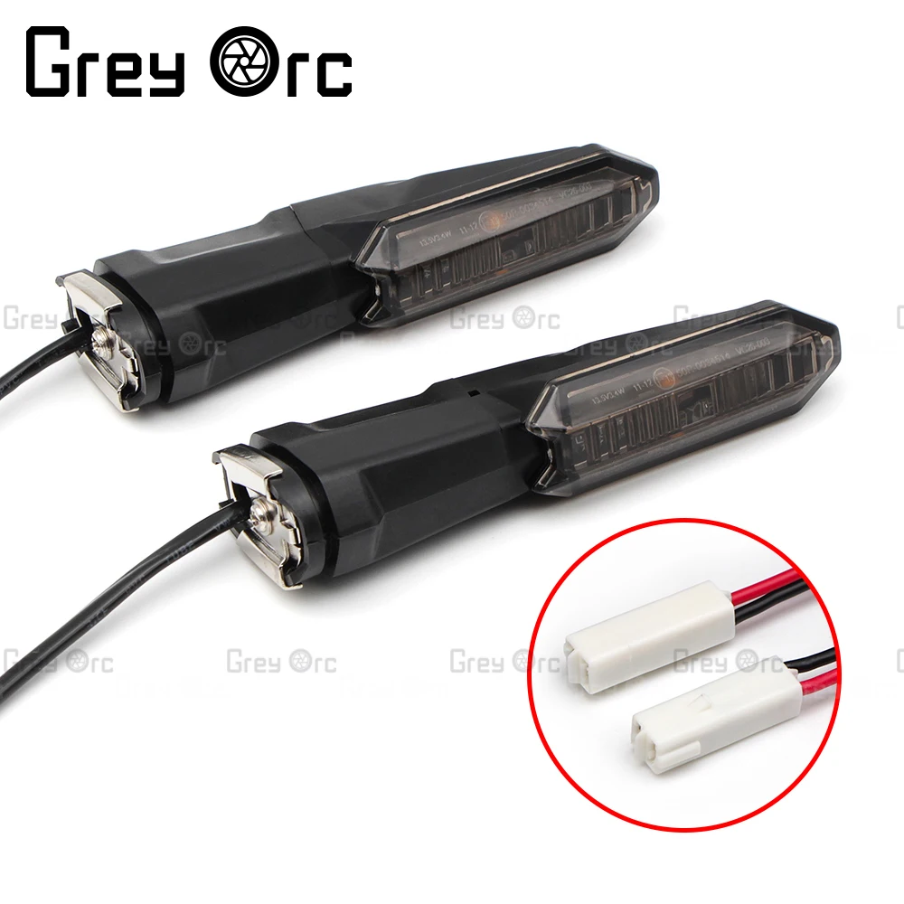 Motorcycle Turn Signal Flashing Light For Kawasaki ZX6R ZX10R ZX25R ER6N ER6F KLR650 Versys650 Versys1000 Versys X250 X300