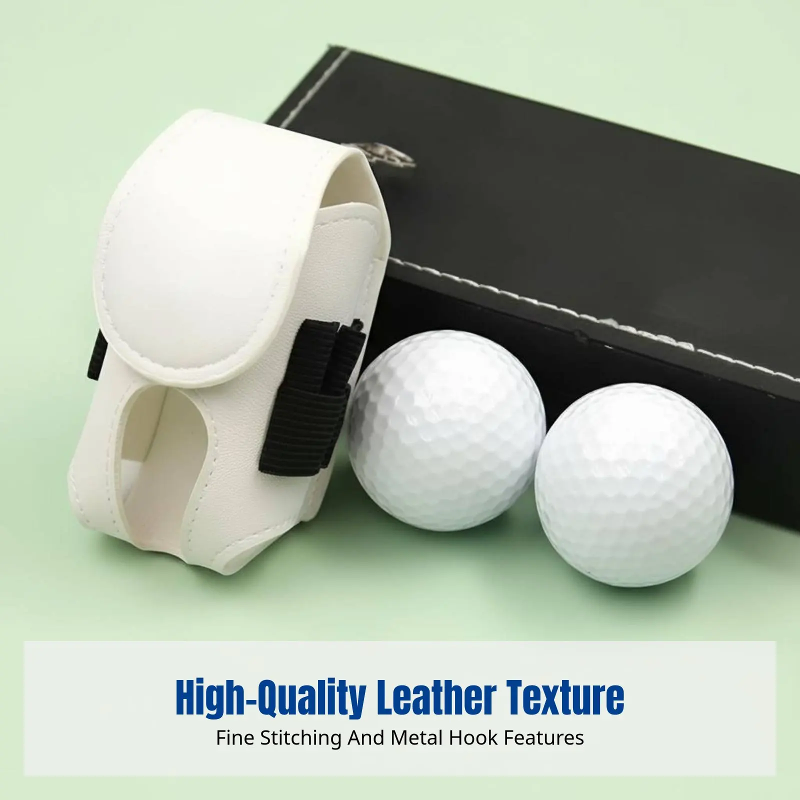 

Sports Ball Storage Bag, Mini Leather Pouch, Outdoor Waist Hanging, Portable, Japanese Korean Style, Waterproof, Customizable,