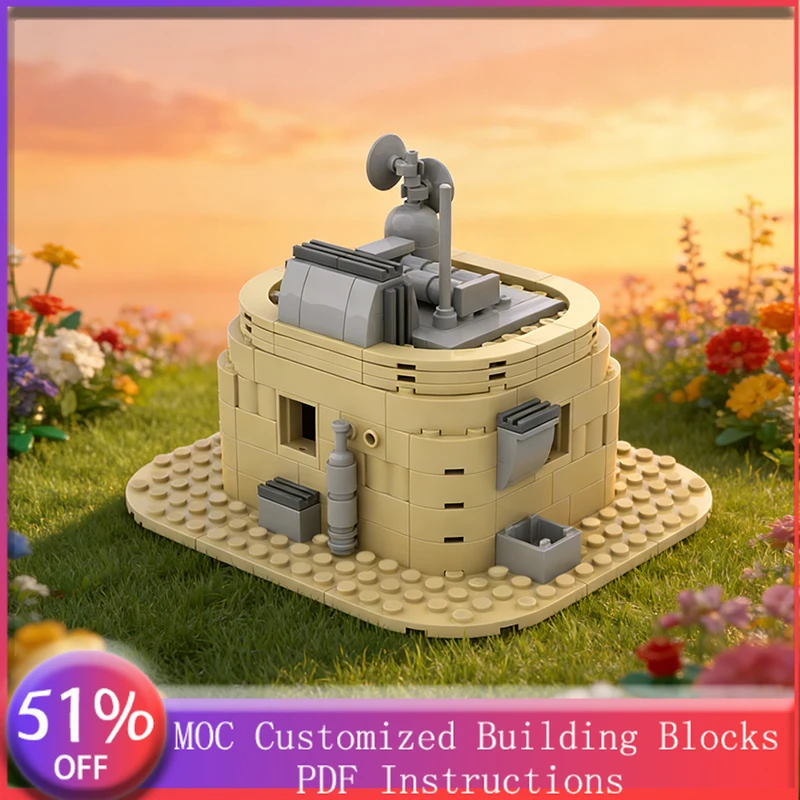 

Набор из 169 деталей: Модульный конструктор «Дом на Татуине» (MOC) – развивающая игрушка для детей, популярный дизайн, сделай сам, подарок для мальчика на праздник