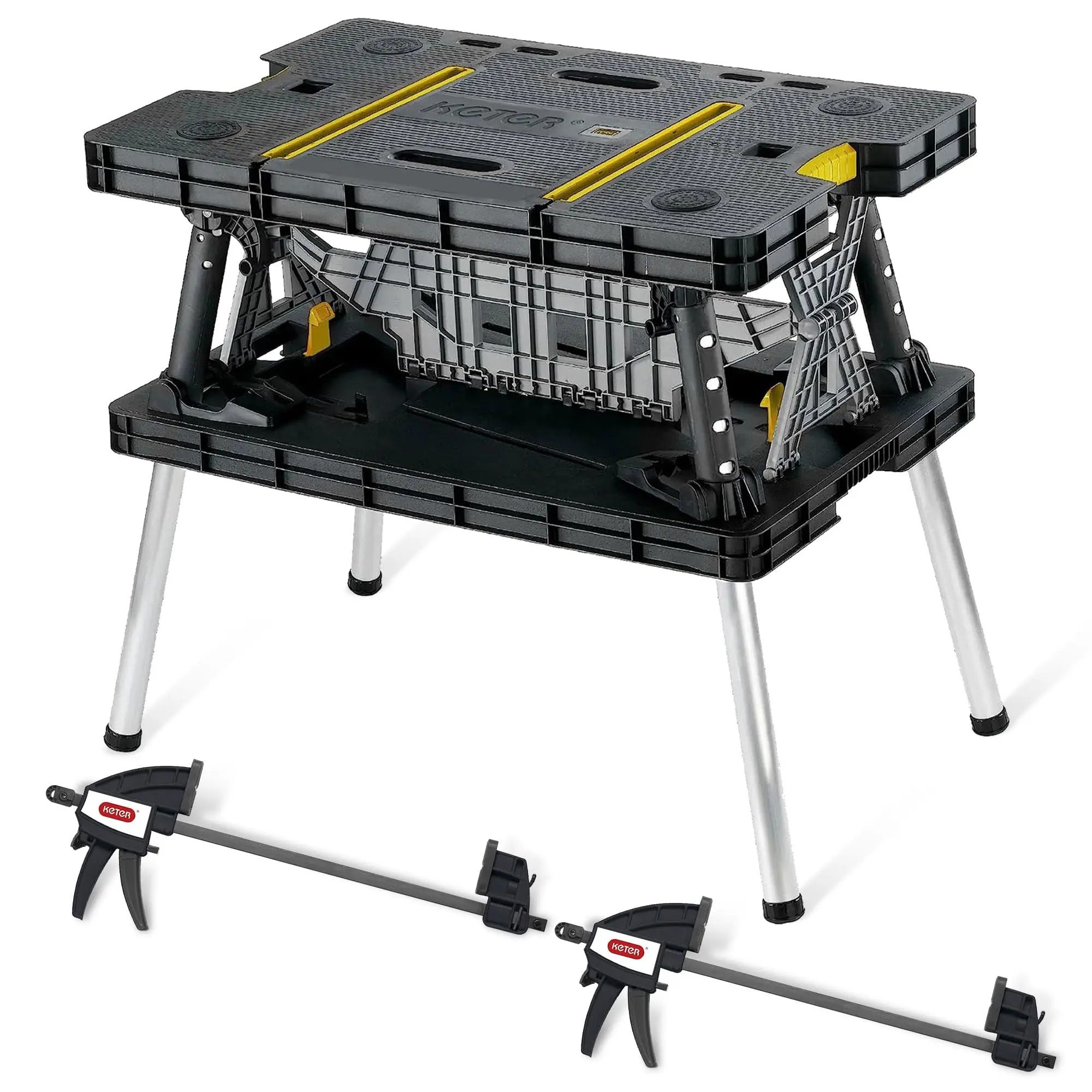 Heavy-Duty Folding Workbench with 1,000 Pound Capacity