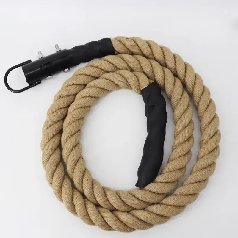 Gym Climbing Hemp Rope Battle Rope 38mm/50mm, Durable Adjustable Environmentally Friendly Suitable for Outdoor Arm Strength