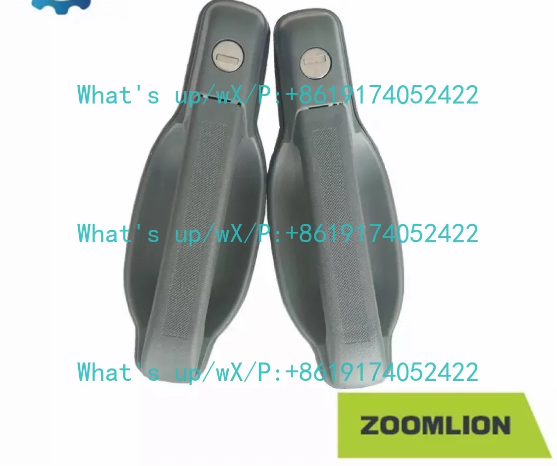 Left and right pair, crane accessories cab door lock get off door handle outer handle switch outer handle door lock